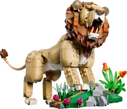 LEGO Creator 3-in-1 Wild Animals: Majestic Lion 31386 Building Set (839 Pieces) - View 2