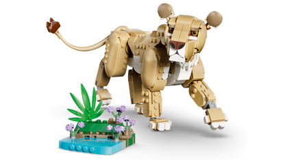 LEGO Creator 3-in-1 Wild Animals: Majestic Lion 31386 Building Set (839 Pieces) - View 5