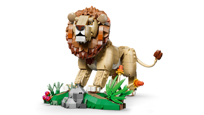 LEGO Creator 3-in-1 Wild Animals: Majestic Lion 31386 Building Set (839 Pieces) - View 7