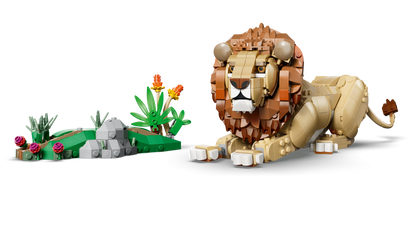 LEGO Creator 3-in-1 Wild Animals: Majestic Lion 31386 Building Set (839 Pieces) - View 10