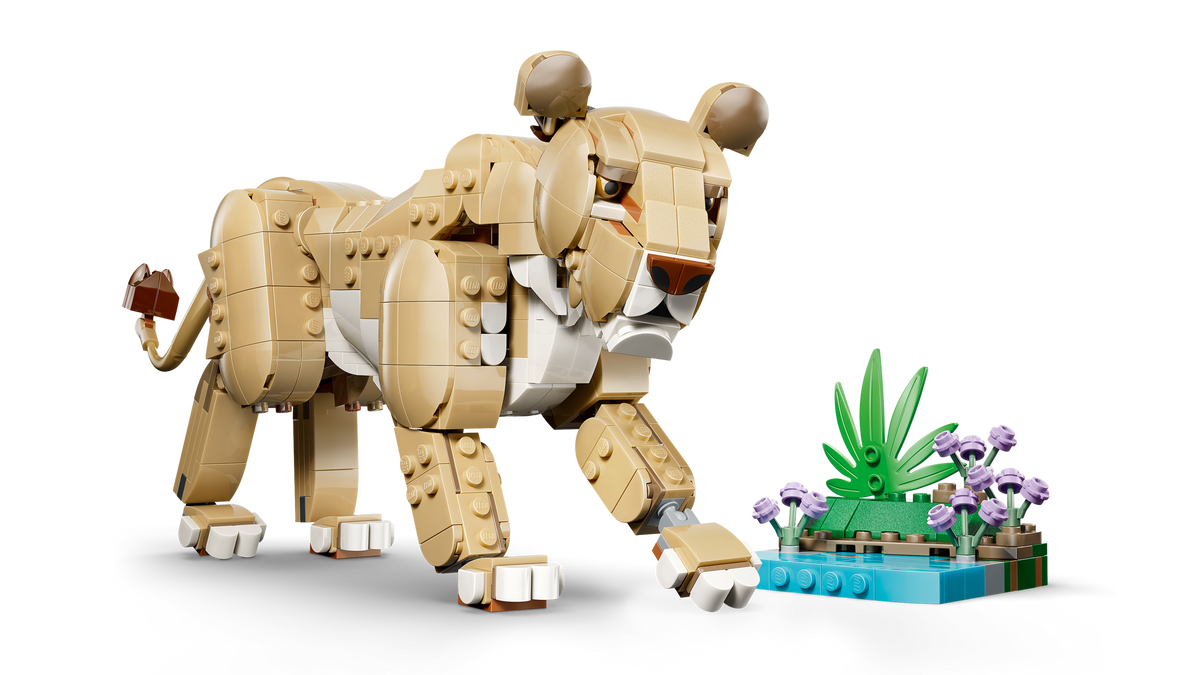 LEGO Creator 3-in-1 Wild Animals: Majestic Lion 31386 Building Set (839 Pieces) - View 11