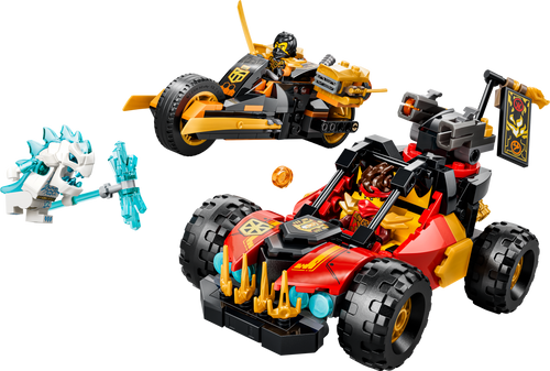 LEGO NINJAGO Kai and Cole's Combiner Vehicles 71864 Building Set (394 Pieces)