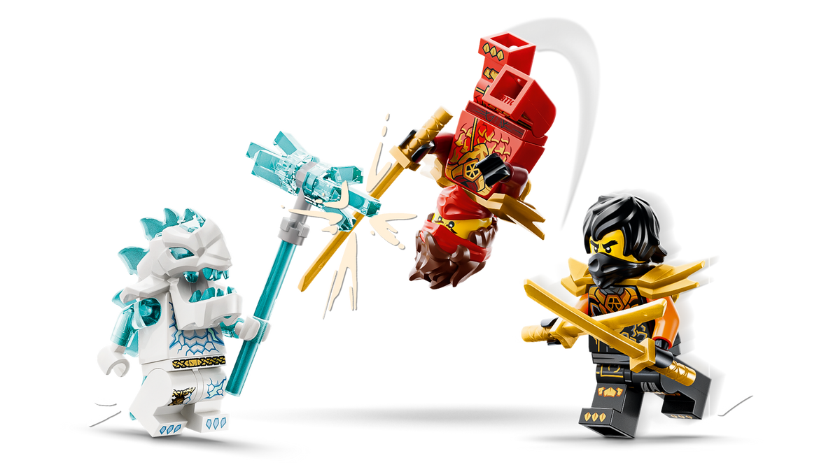 LEGO NINJAGO Kai and Cole's Combiner Vehicles 71864 Building Set (394 Pieces) - View 5