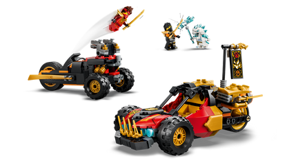 LEGO NINJAGO Kai and Cole's Combiner Vehicles 71864 Building Set (394 Pieces) - View 6