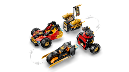 LEGO NINJAGO Kai and Cole's Combiner Vehicles 71864 Building Set (394 Pieces) - View 7