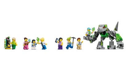 LEGO City Lava Land Roller Coaster Park 60501 Building Set (1,165 Pieces) - View 4