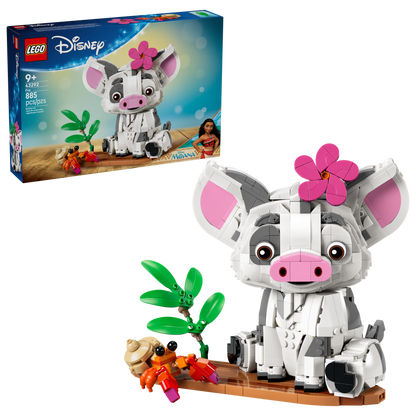 LEGO Disney Pua 43292 Building Set Character Build (885 Pieces) - View 3