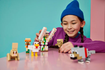 LEGO Minecraft Chicken Jockey Desert Attack Building Set (428 Pieces, Ages 9+) - View 11