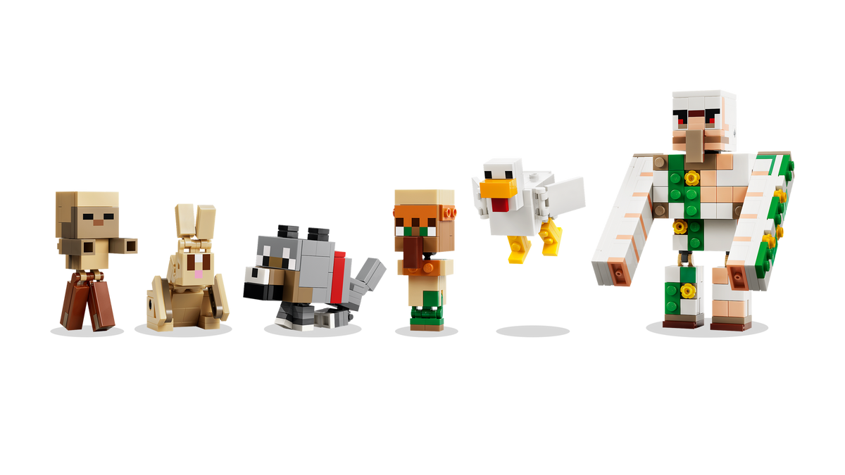 LEGO Minecraft Chicken Jockey Desert Attack Building Set (428 Pieces, Ages 9+) - View 4