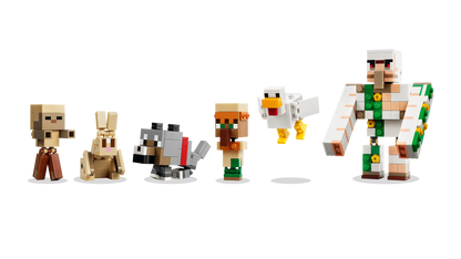 LEGO Minecraft Chicken Jockey Desert Attack Building Set (428 Pieces, Ages 9+) - View 4