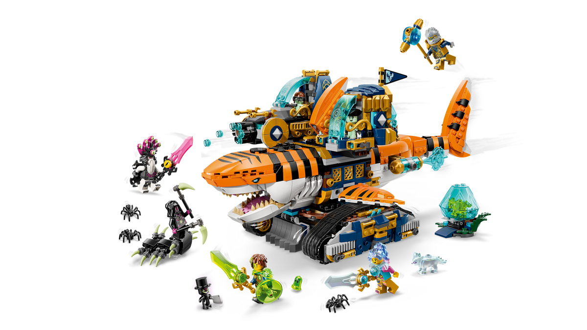 LEGO DREAMZzz Tiger Shark Tank 71515 Building Set (1,548 Pieces) - View 4