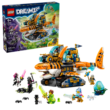 LEGO DREAMZzz Tiger Shark Tank 71515 Building Set (1,548 Pieces) - View 3