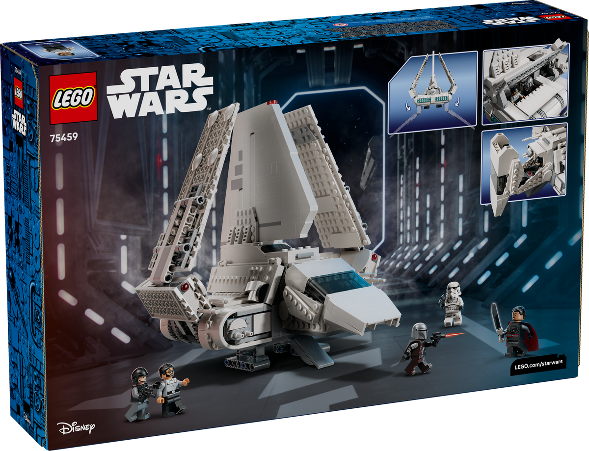 LEGO Star Wars Imperial Lambda-Class Shuttle 75459 Building Set (961 Pieces) - View 8
