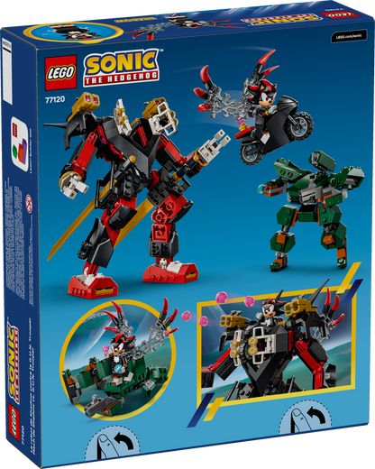 LEGO Sonic the Hedgehog Shadow's Mech vs. G.U.N. Trooper 77120 Building Set (374 Pieces) - View 8