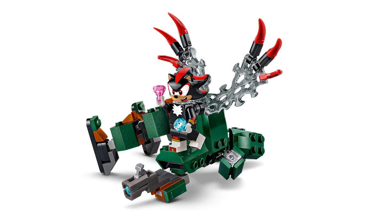 LEGO Sonic the Hedgehog Shadow's Mech vs. G.U.N. Trooper 77120 Building Set (374 Pieces) - View 5