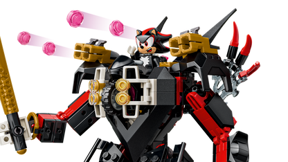 LEGO Sonic the Hedgehog Shadow's Mech vs. G.U.N. Trooper 77120 Building Set (374 Pieces) - View 6