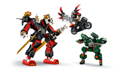 LEGO Sonic the Hedgehog Shadow's Mech vs. G.U.N. Trooper 77120 Building Set (374 Pieces) - View 7