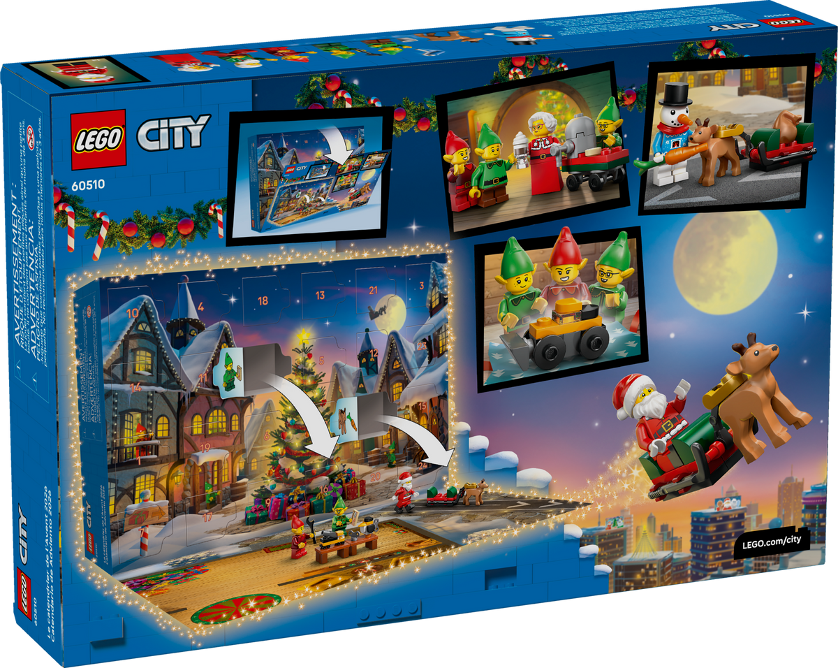 LEGO City Advent Calendar 2026 Building Set (252 Pieces, Ages 5+) - View 15