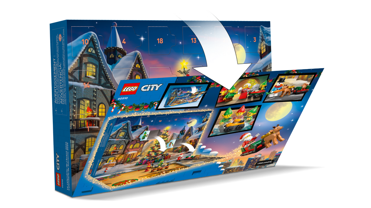 LEGO City Advent Calendar 2026 Building Set (252 Pieces, Ages 5+) - View 8