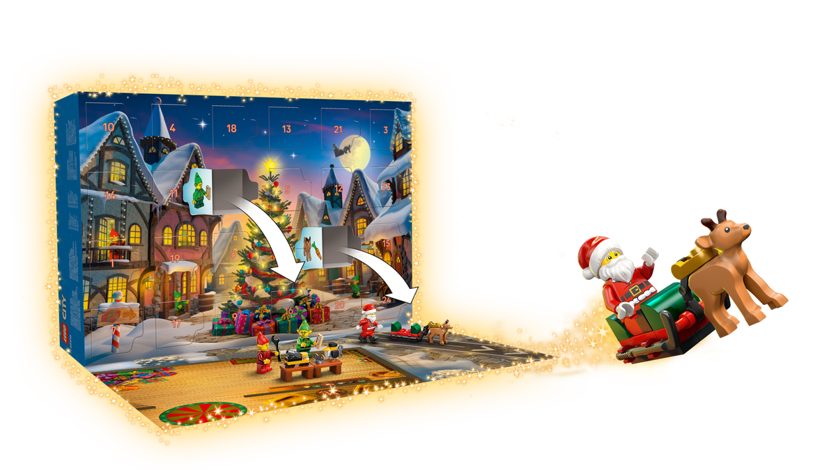 LEGO City Advent Calendar 2026 Building Set (252 Pieces, Ages 5+) - View 4
