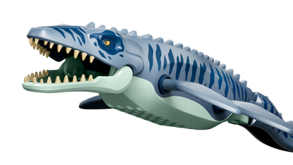 LEGO Jurassic World Mosasaurus Dinosaur Boat Attack 77983 Building Set (703 Pieces) - View 6