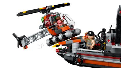 LEGO Jurassic World Mosasaurus Dinosaur Boat Attack 77983 Building Set (703 Pieces) - View 9