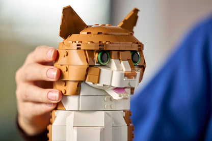 LEGO Ideas Orange Cat 21376 Building Set for Adults - View 11