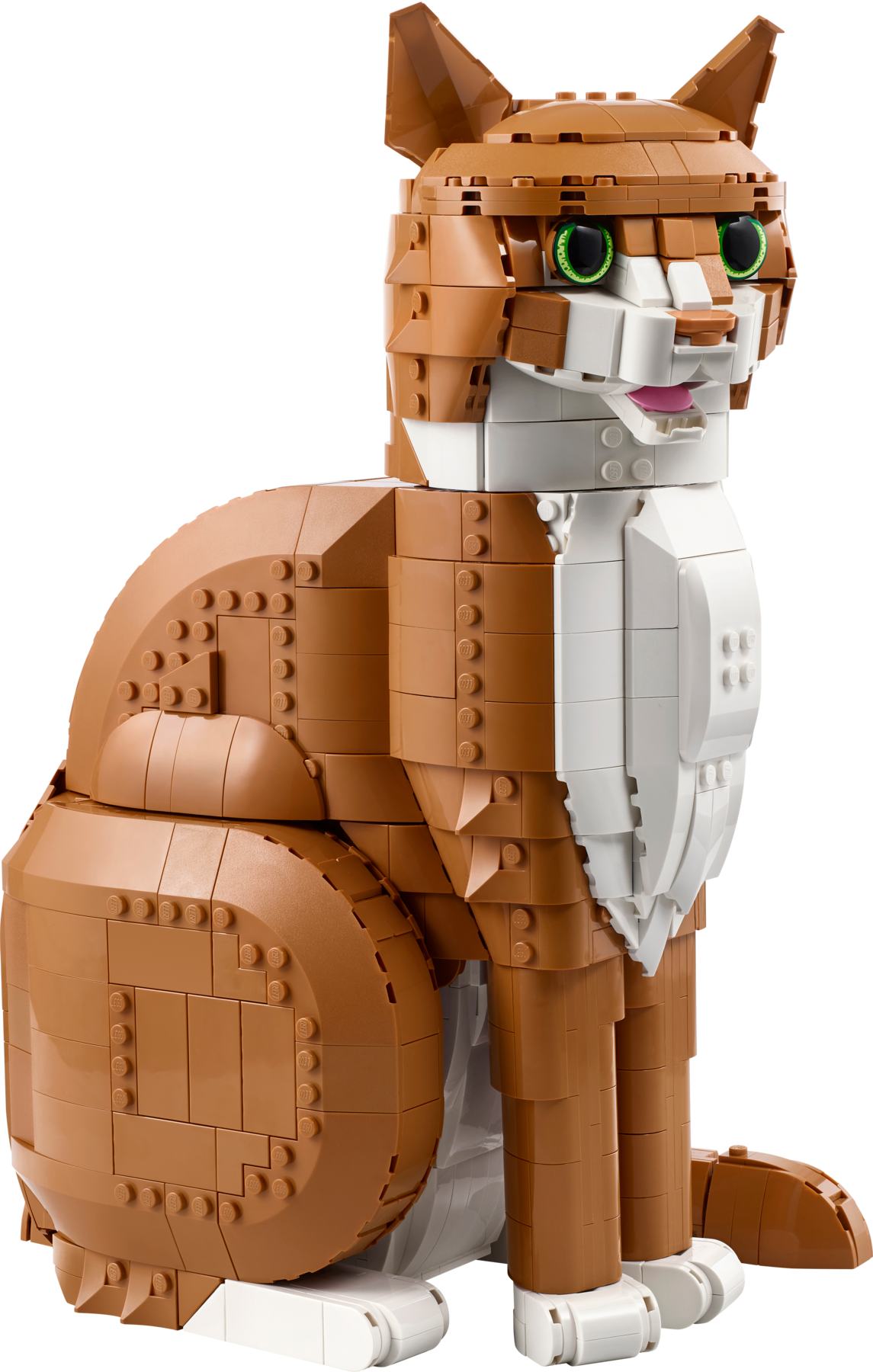 LEGO Ideas Orange Cat 21376 Building Set for Adults