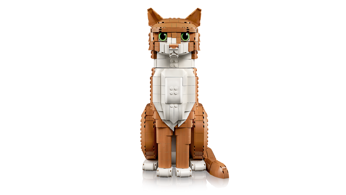 LEGO Ideas Orange Cat 21376 Building Set for Adults - View 3
