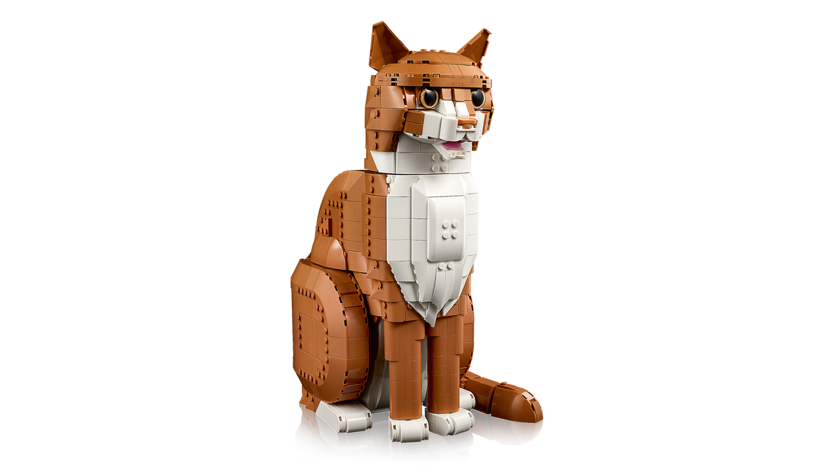 LEGO Ideas Orange Cat 21376 Building Set for Adults - View 6