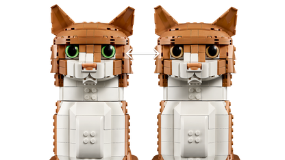 LEGO Ideas Orange Cat 21376 Building Set for Adults - View 5