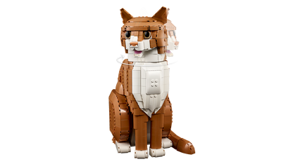 LEGO Ideas Orange Cat 21376 Building Set for Adults - View 4