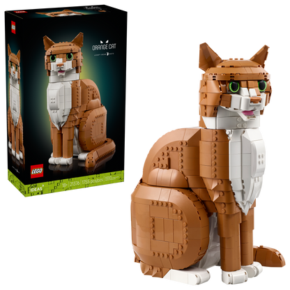 LEGO Ideas Orange Cat 21376 Building Set for Adults - View 2
