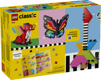 LEGO Classic Creative Colorful Bricks Building Set (820 Pieces, Ages 5+) - View 21