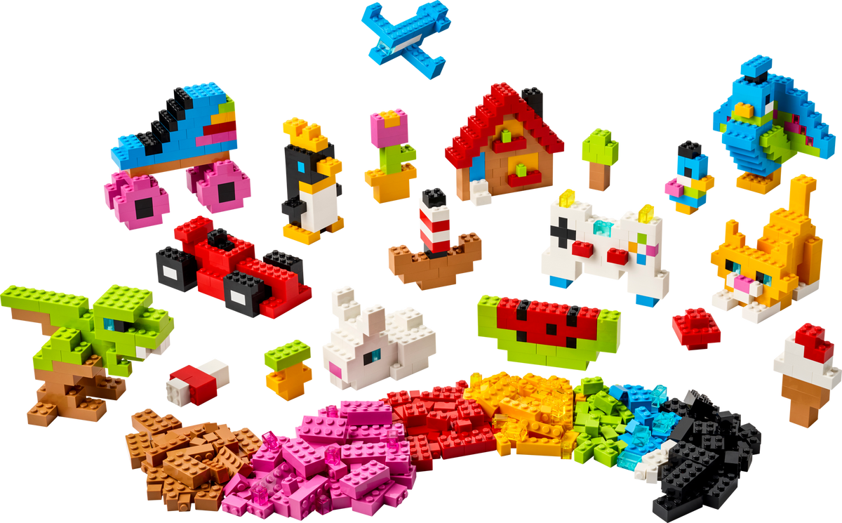 LEGO Classic Creative Colorful Bricks Building Set (820 Pieces, Ages 5+)