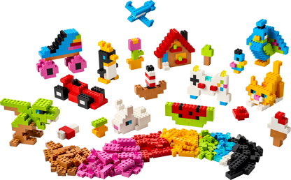 LEGO Classic Creative Colorful Bricks Building Set (820 Pieces, Ages 5+)