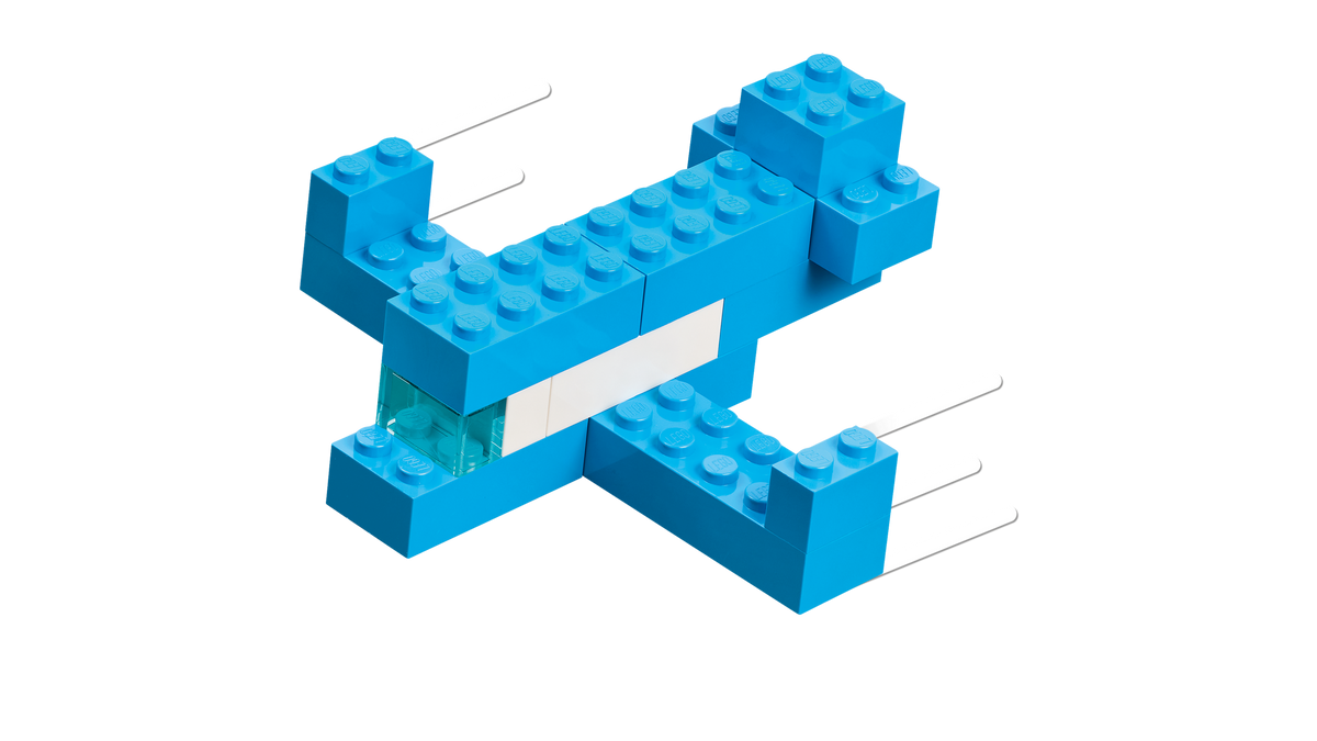 LEGO Classic Creative Colorful Bricks Building Set (820 Pieces, Ages 5+) - View 7