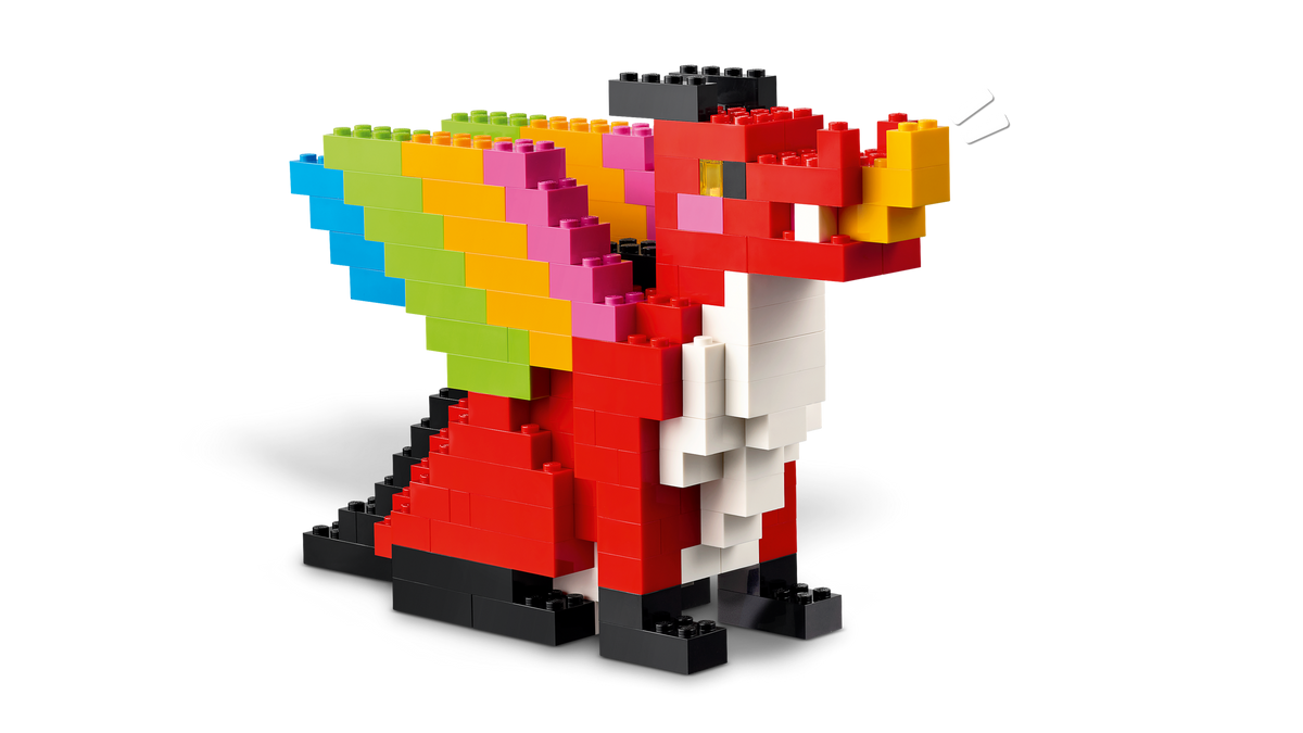 LEGO Classic Creative Colorful Bricks Building Set (820 Pieces, Ages 5+) - View 15