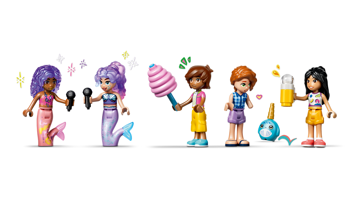 LEGO Friends Mermaid Roller Coaster Ride 42703 Building Set (864 Pieces) - View 5