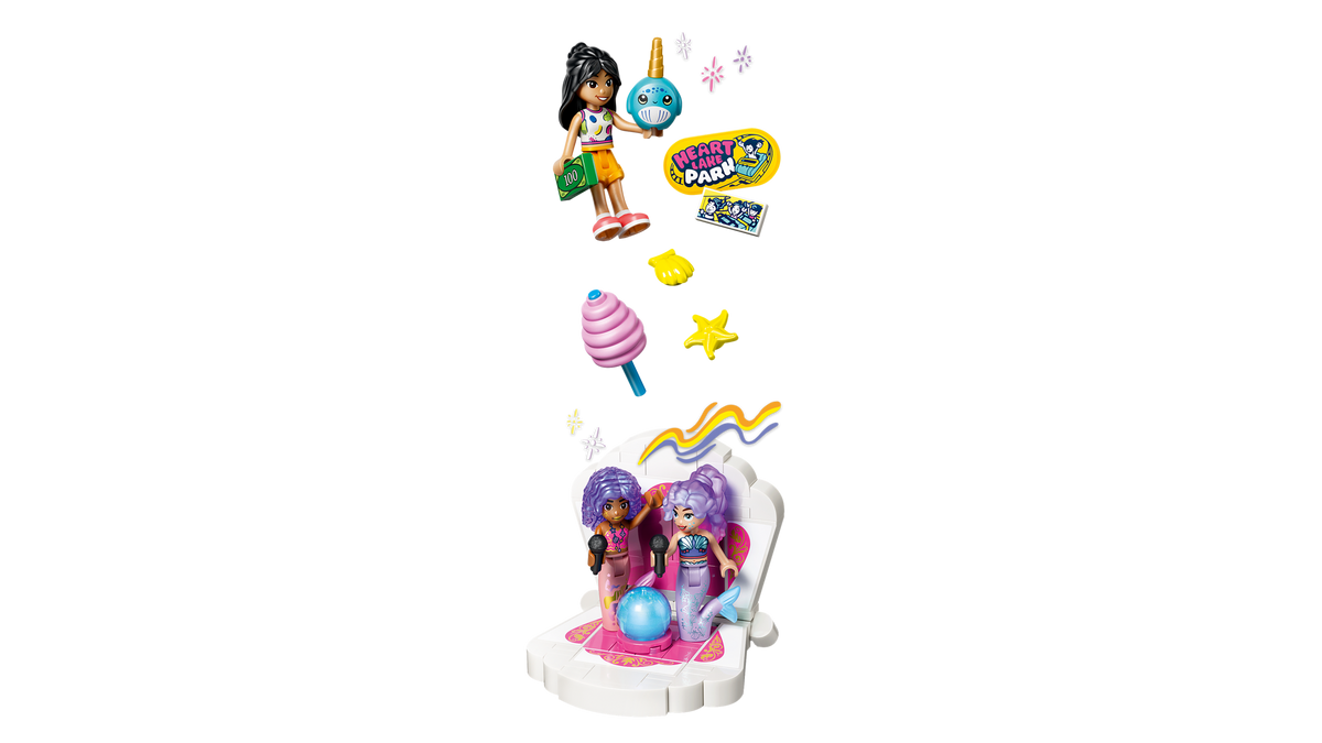 LEGO Friends Mermaid Roller Coaster Ride 42703 Building Set (864 Pieces) - View 7