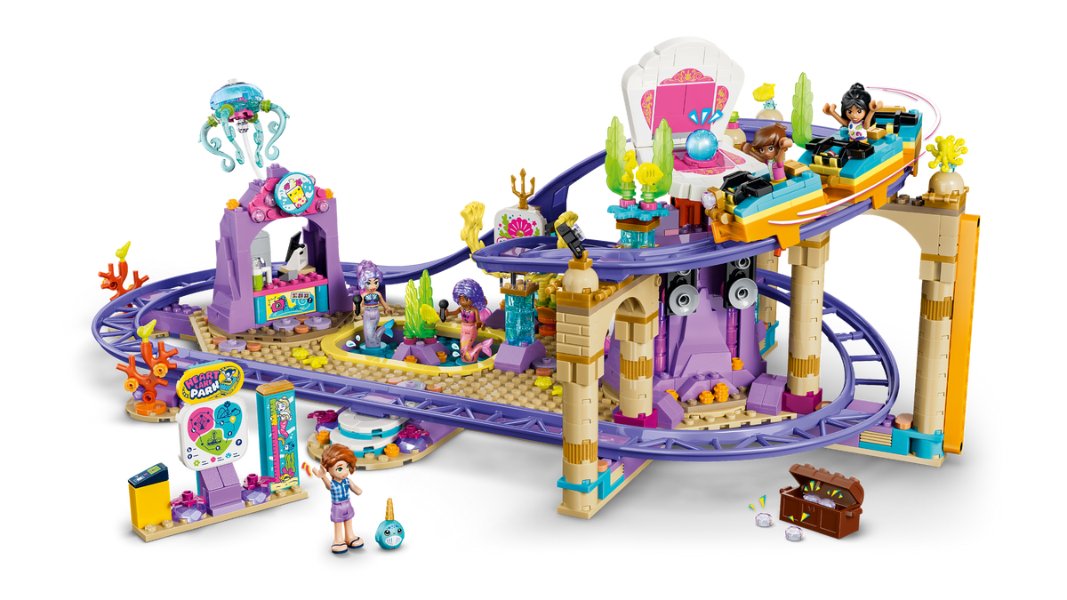 LEGO Friends Mermaid Roller Coaster Ride 42703 Building Set (864 Pieces) - View 8