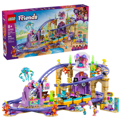 LEGO Friends Mermaid Roller Coaster Ride 42703 Building Set (864 Pieces) - View 3