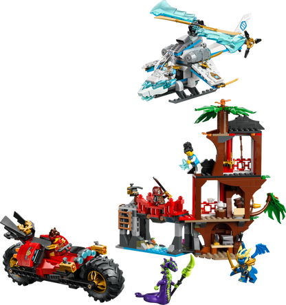 LEGO NINJAGO Ninja Vehicle Tree House Battle 71857 Building Set (642 Pieces) - View 2