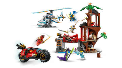 LEGO NINJAGO Ninja Vehicle Tree House Battle 71857 Building Set (642 Pieces) - View 6