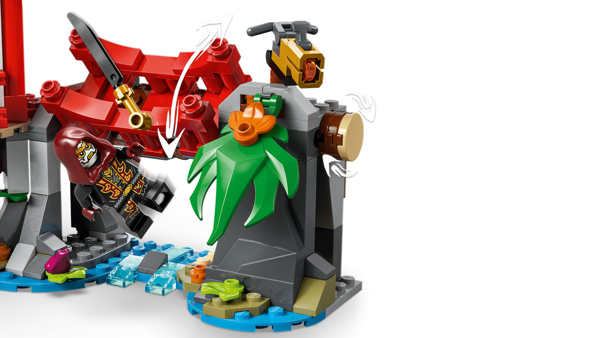 LEGO NINJAGO Ninja Vehicle Tree House Battle 71857 Building Set (642 Pieces) - View 7