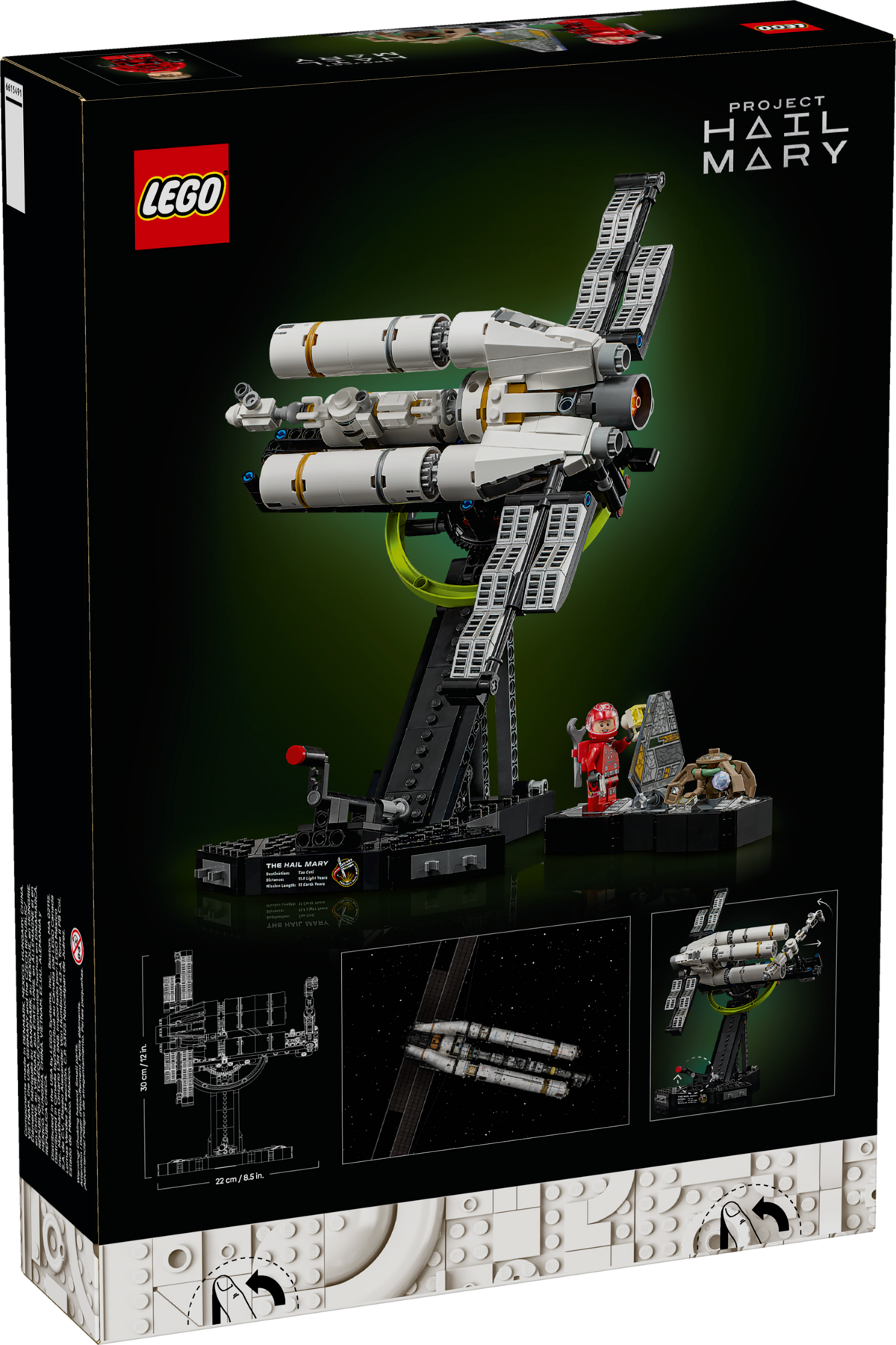 LEGO Icons Project Hail Mary 11389 Building Set for Adults (830 Pieces) - View 16