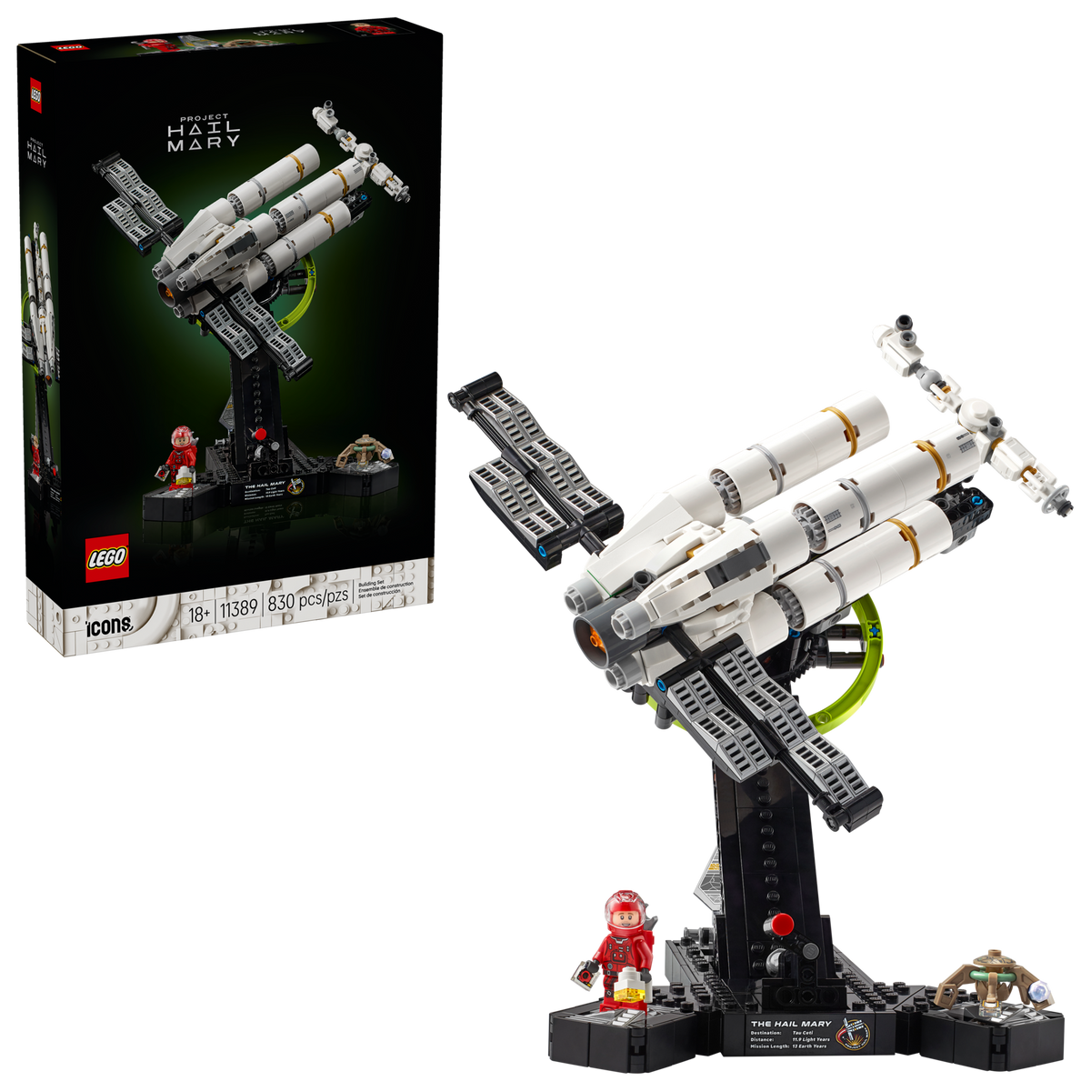LEGO Icons Project Hail Mary 11389 Building Set for Adults (830 Pieces) - View 3