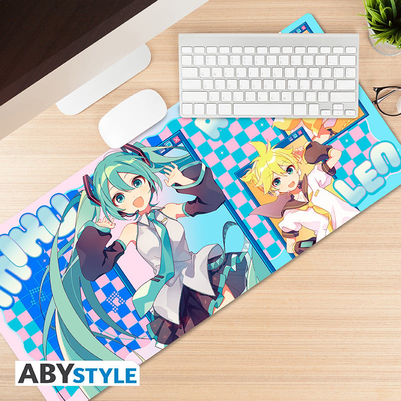ABYstyle Hatsune Miku Miku & Friends XXL Mousepad with Rin and Len - View 5