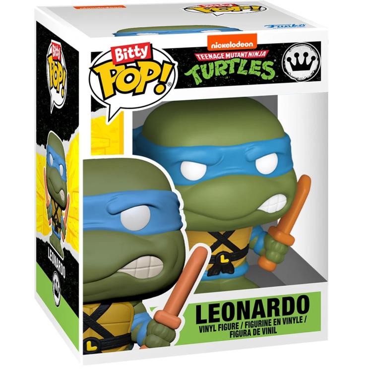 Funko Teenage Mutant Ninja Turtles Bitty Pop! Bitty Box Sewer Lair with Michelangelo and Leonardo - View 6