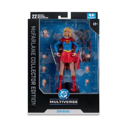 McFarlane Toys DC Multiverse Action Comics Collector Edition Supergirl Plastic Action Figure (Chase) - View 8